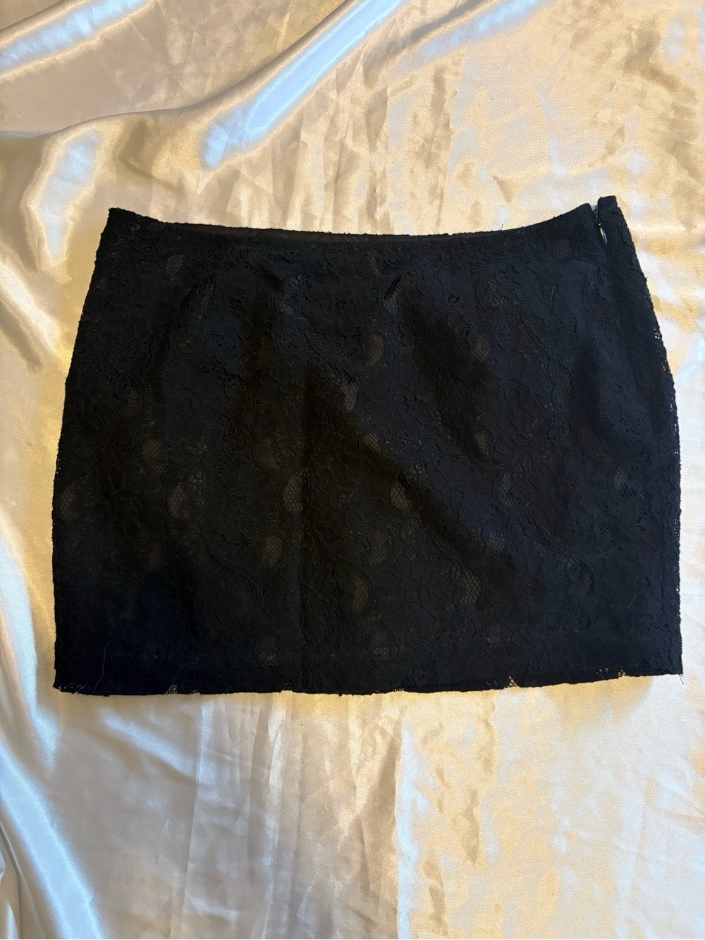 sofia by sofia vergara Black Lace Mini Skirt